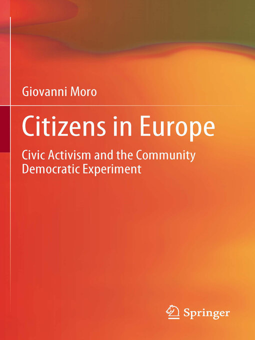 Title details for Citizens in Europe by Giovanni Moro - Wait list